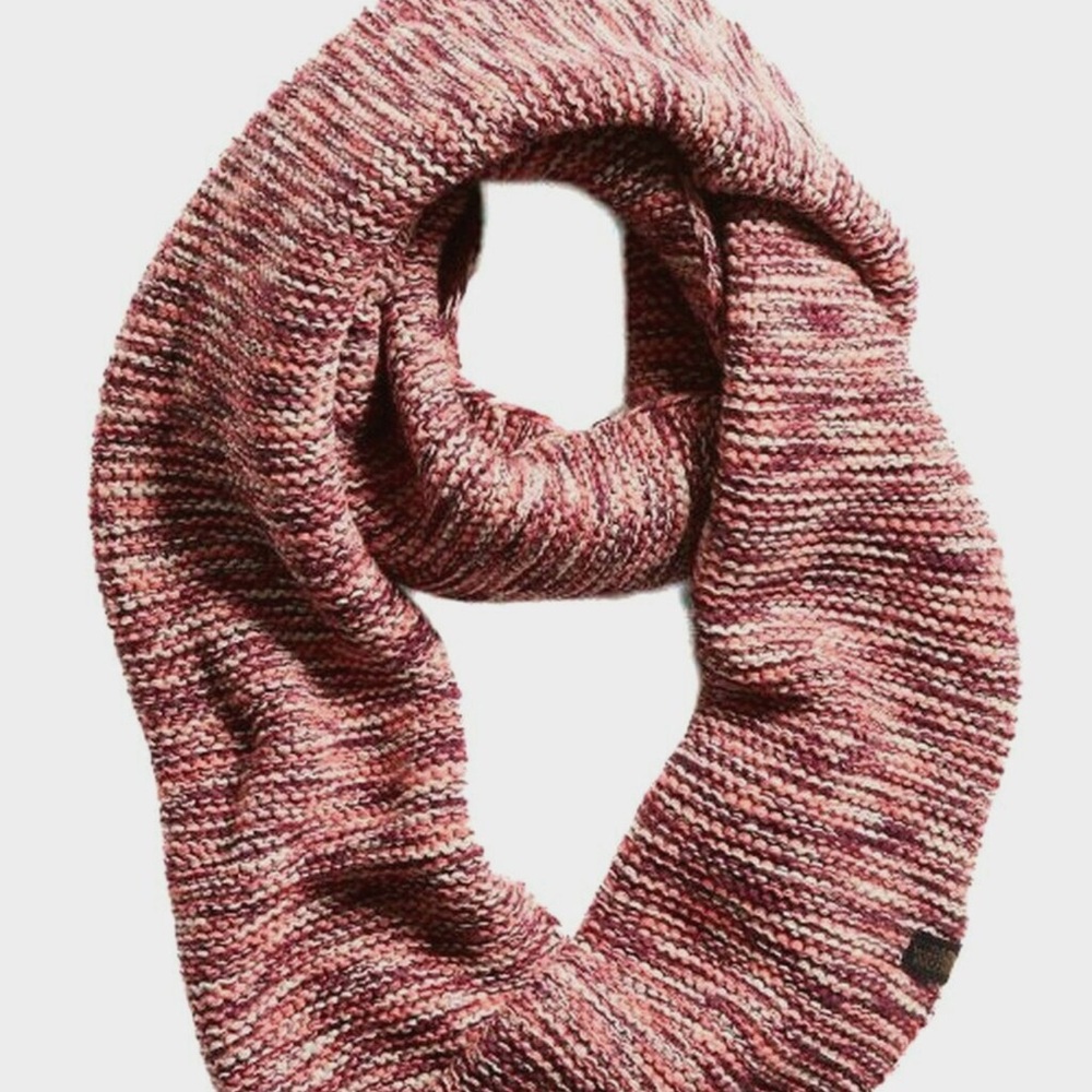 The North Face Women's Purrl Stitch Infinity Scarf Fig/Faded Rose Multi